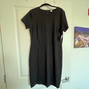 Black Short Sleeve Dress